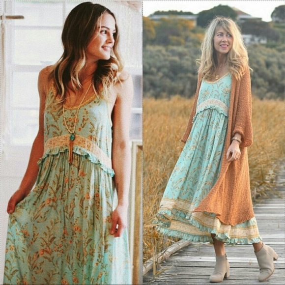SPELL Dress Boho Gypsy Maisie strappy dress - Picture 2 of 11